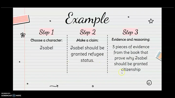 Character Resettlement Assessment Instructions