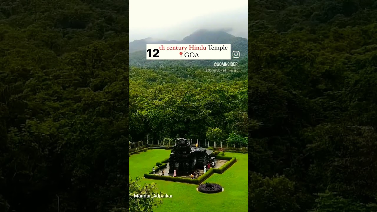 12th century Hindu temple in Goa