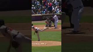 Wilson Contreras Lines A Single Into Right After Hugging His Brother!