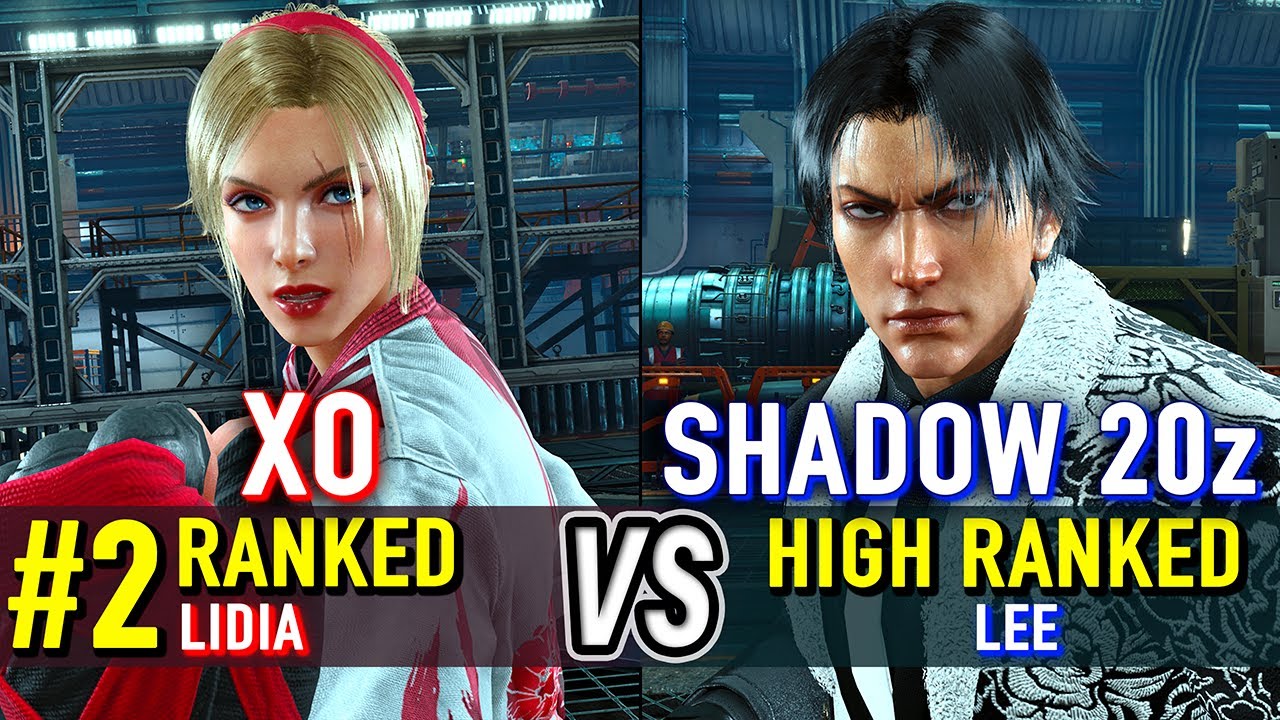 T8 🔥 XO (#2 Ranked Lidia) vs SHADOW 20Z (Lee) 🔥 Tekken 8 High Level ...