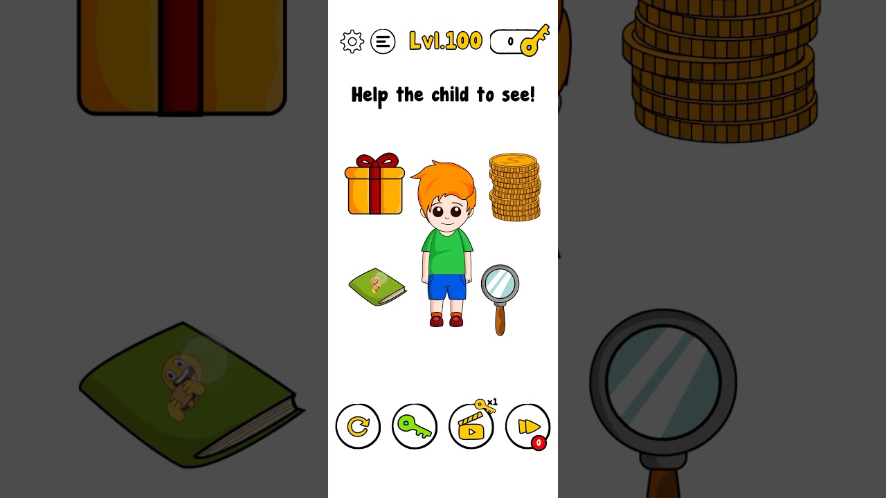Trick Me Level 100 | Trick Me Help the child to see!