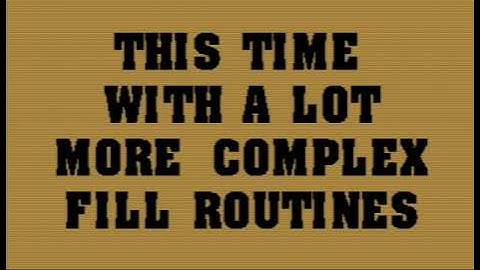 C64 Demo: World of Code 2 by Byterapers 1994