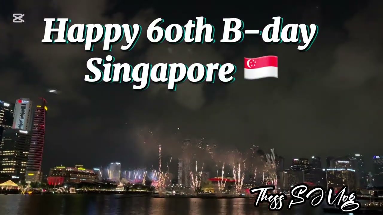Happy 60th Birthday Singapore! || THESS SJ VLOG