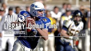 Football Punts - Sound Effect