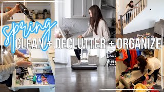 SPRING CLEAN DECLUTTER ORGANIZE WITH ME! CLEAN AND ORGANIZE WITH ME 2024!
