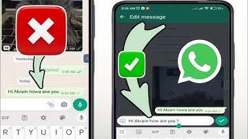 Hoe je verzonden berichten op WhatsApp kunt bewerken - WhatsApp bericht bewerken 2024.