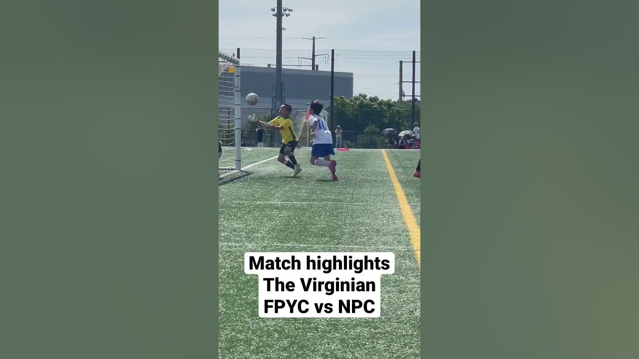Soccer highlights The Virginian 2023 FPYC vs NPC FF 2012B YouTube