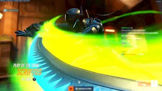 NECROS 4535+ HOURS OF GENJI! POTG! OVERWATCH 2 TOP 500 SEASON 6