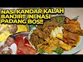 Nasi padang banjir lauk menggunung makan sekeluarga abisnya cuma 100ribuan