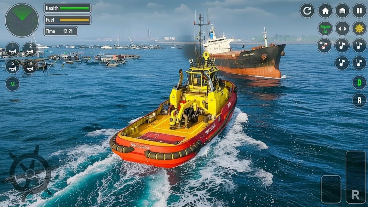 Ship Rescue Simulator | Storm Rescue & Port Saving Missions