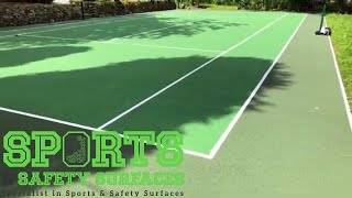 MUGA Court Surfacing Installation in High Peak, Derbyshire | Polymeric Surface Installation