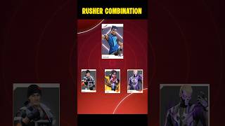 Best Rusher Combination 🔥 #freefire #shorts