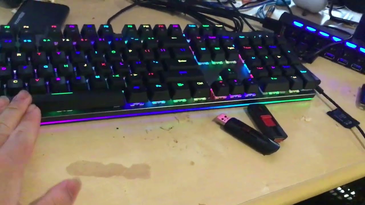 Sound test of black shark gaming keyboard
