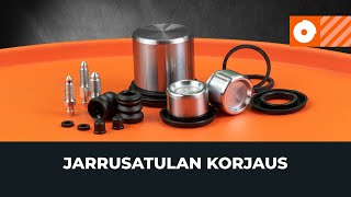 Kuinka korvata Jarrusatula korjaussarja - opetusvideo