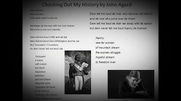 Checking Out Me History - John Agard