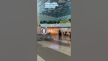 Terminal 3, Jakarta international airport (departure hall)