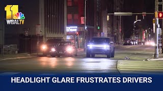 Headlight glare blinding you? You're not alone