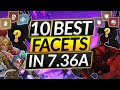 Top 10 hero facets in 736a  best heroes to gain rank  dota 2 meta guide