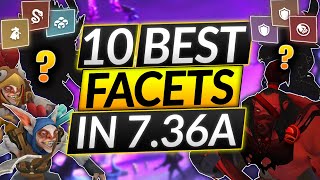 TOP 10 HERO FACETS IN 7.36A - Best Heroes To Gain Rank - Dota 2 Meta Guide screenshot 1