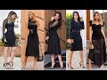 LOOKS CASUALES Y ELEGANTES CON VESTIDOS NEGROS VESTIDOS NEGROS DE MODA 2021