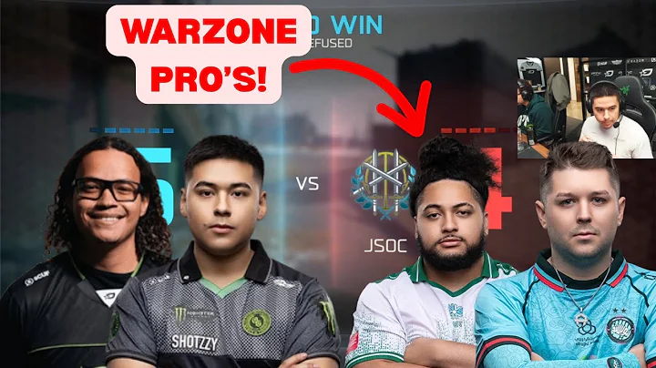 OpTic Shotzzy & Huke 2v2 Warzone Pros Almond & Hisoka! (Shocked🤯)