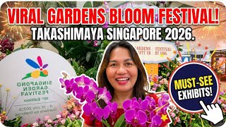 Gardens Bloom Festival At Takashimaya Singapore 2026