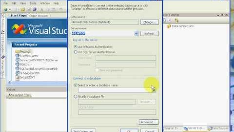 NetCOBOL for .NET Tutorial: Attaching to a Database with SQL Server