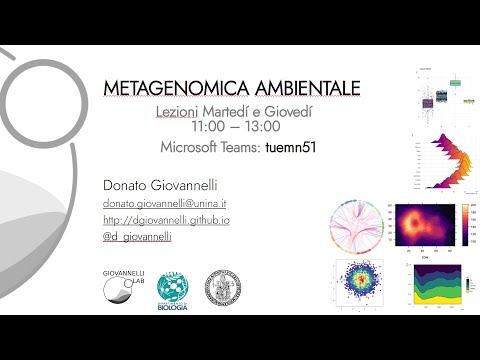 Lecture001 Microrganisms - Corso di Metagenomica Ambientale - UNINA