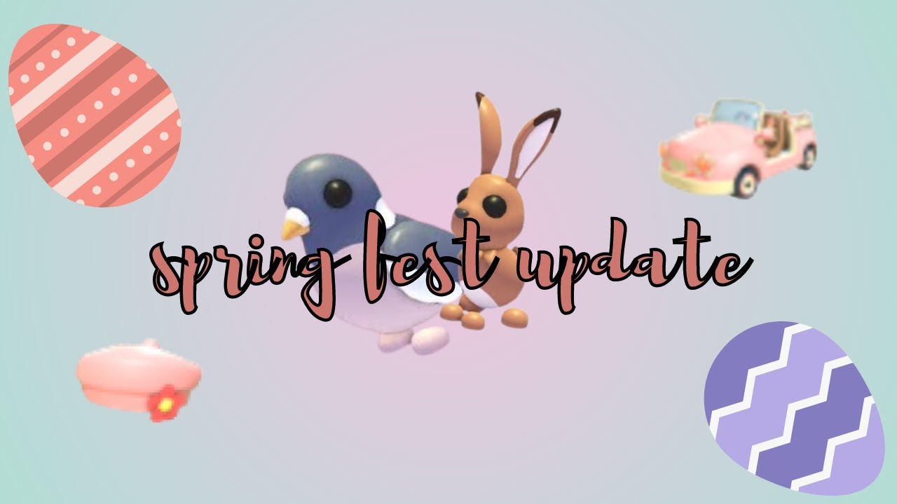 spring fest update | Adopt me 🐰🌺 - YouTube