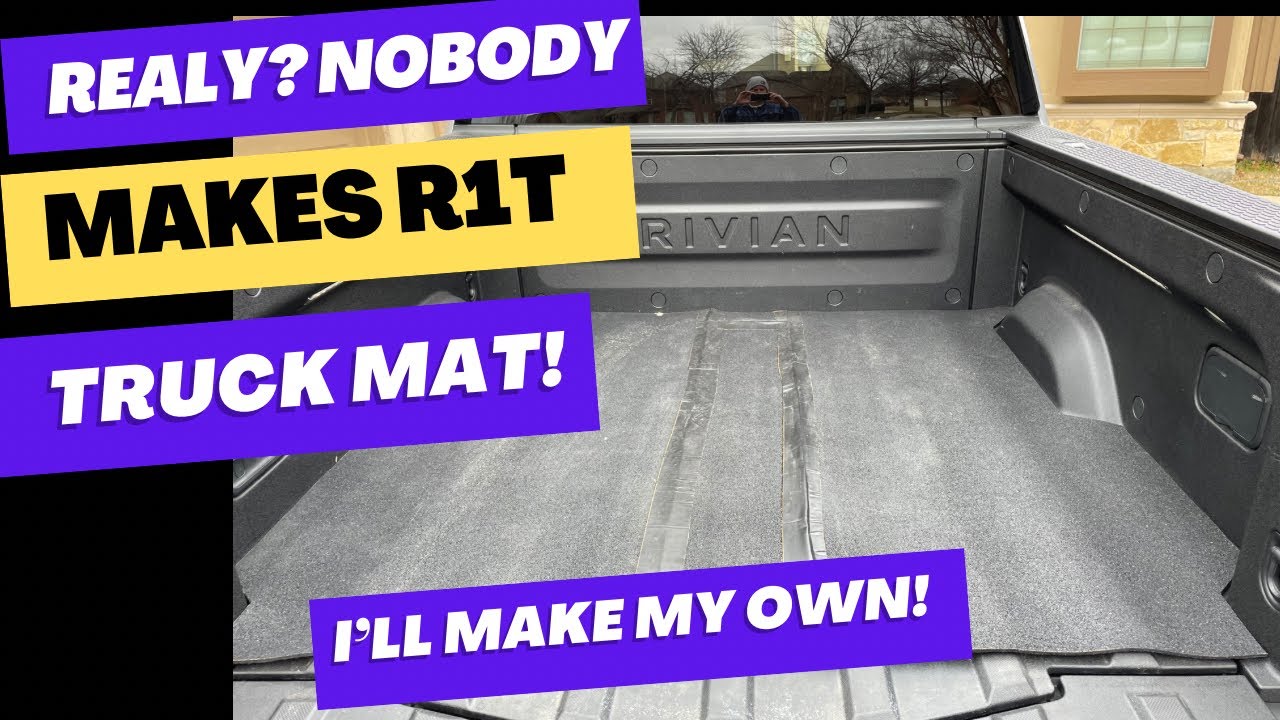 Making truck bed mat for Rivian R1T YouTube