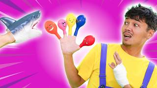 Família dos Dedos com Balões 🎈 + Mais Canções Infantis | Músicas para Crianças &amp; Cartoon Compilation