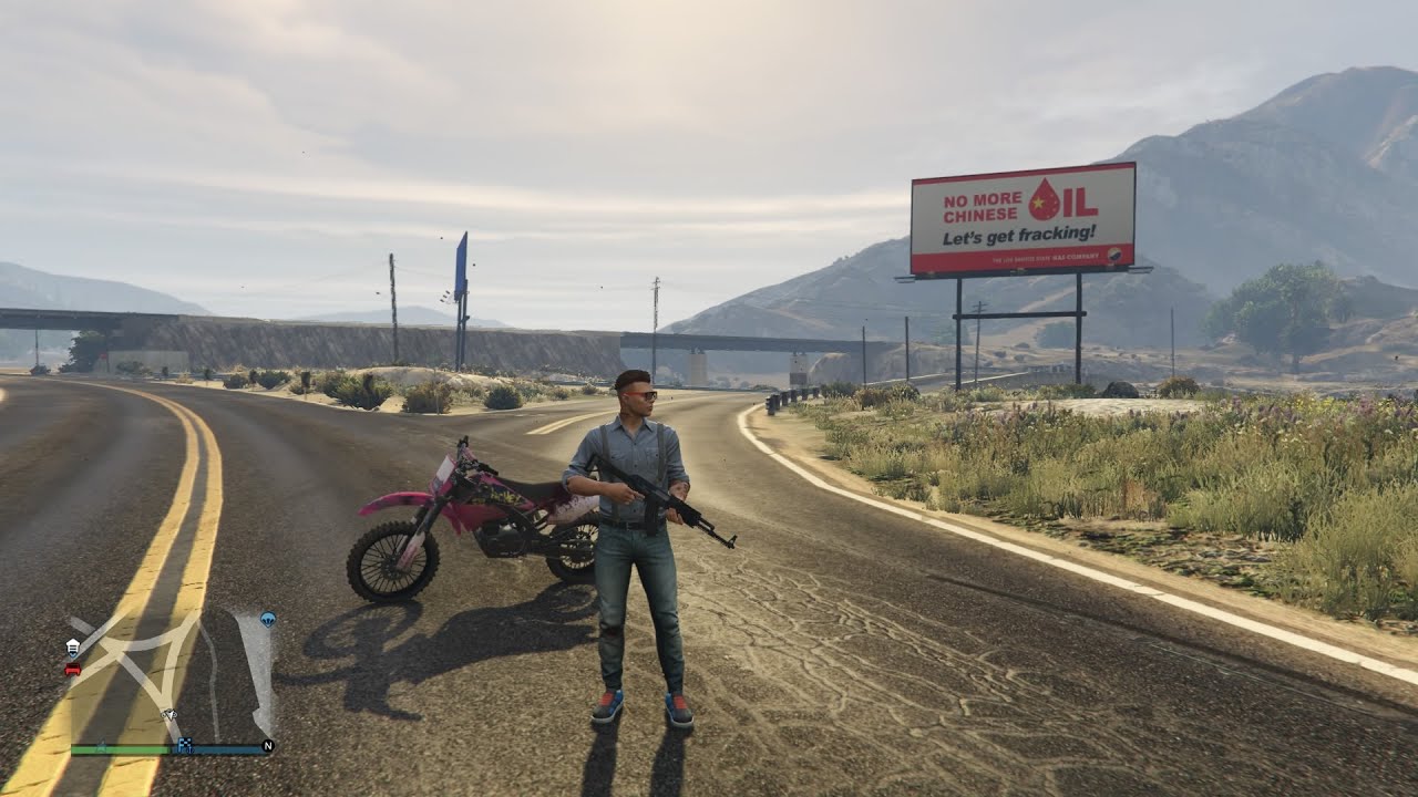 Trucos en motoGrand Theft Auto V YouTube