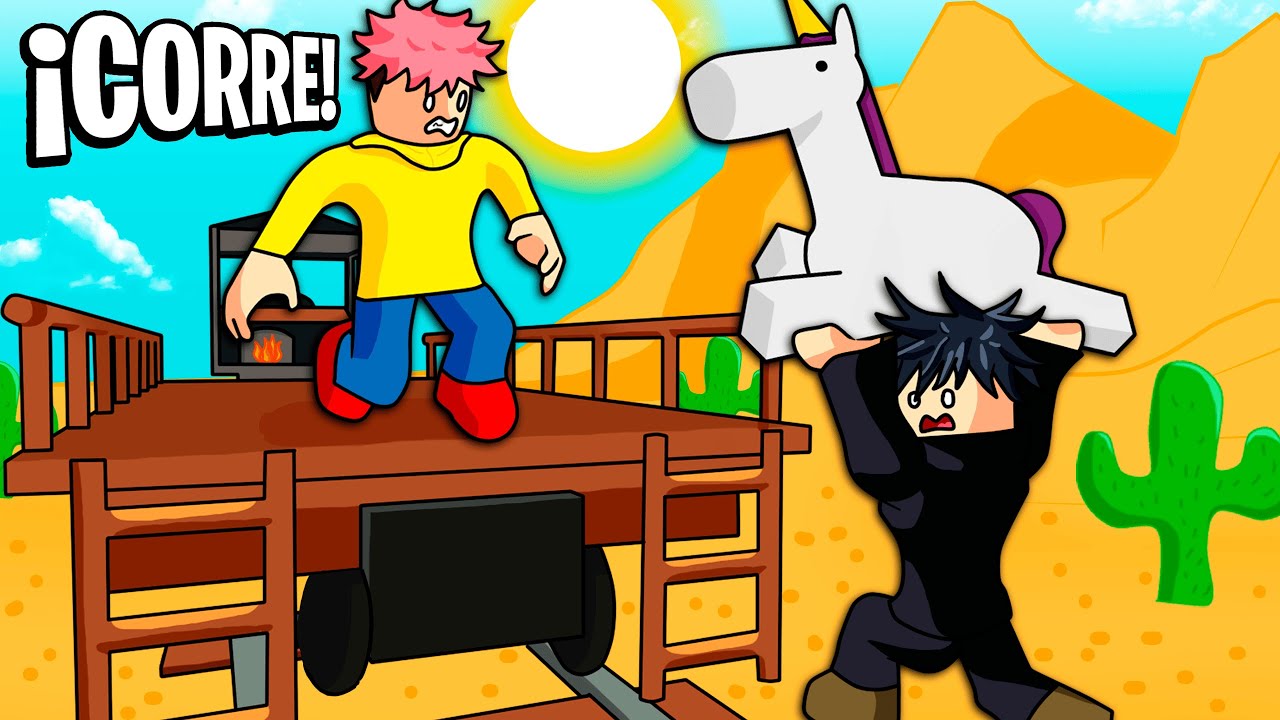 ITADORI y MEGUMI SOBREVIVEN al FIN DEL MUNDO en DEAD RAILS | ROBLOX