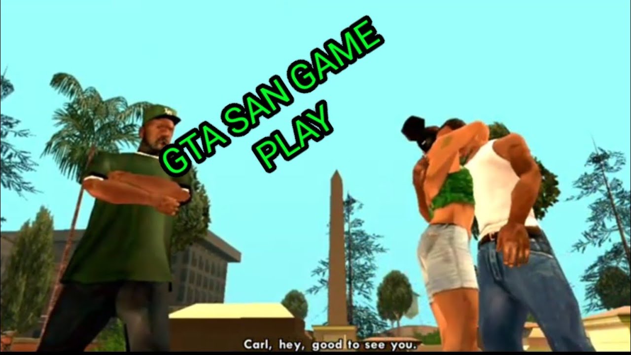Grand Theft Auto: San Andreas Android gameplay - YouTube
