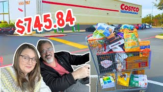$745.84 Costco Grocery Haul (January 2024) | Shop with Me | Crystal Lopez