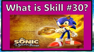 Sonic Gameshow... yes the questions do get that specific...