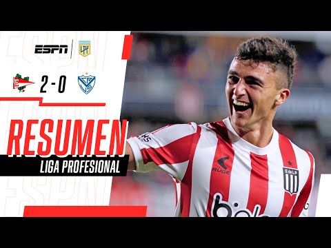 ¡EL PINCHA VOLVIÓ A GANAR EN UNO Y ESTIRA SU INVICTO! |  Estudiantes 2-0 Vélez | RESUMEN