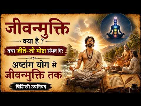 जीवन्मुक्ति क्या है ? क्या जीते-जी मोक्ष संभव है? अष्टांग योग से जीवन्मुक्ति तक | त्रिशिखी उपनिषद 🚩