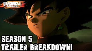 Goku Black \& Zamasu Dragon Ball The Breakers Season 5 Trailer Breakdown