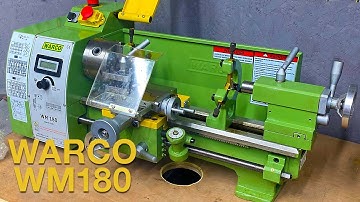 Warco WM 180 Lathe. best hobby lathe for the workshop. intro 4K