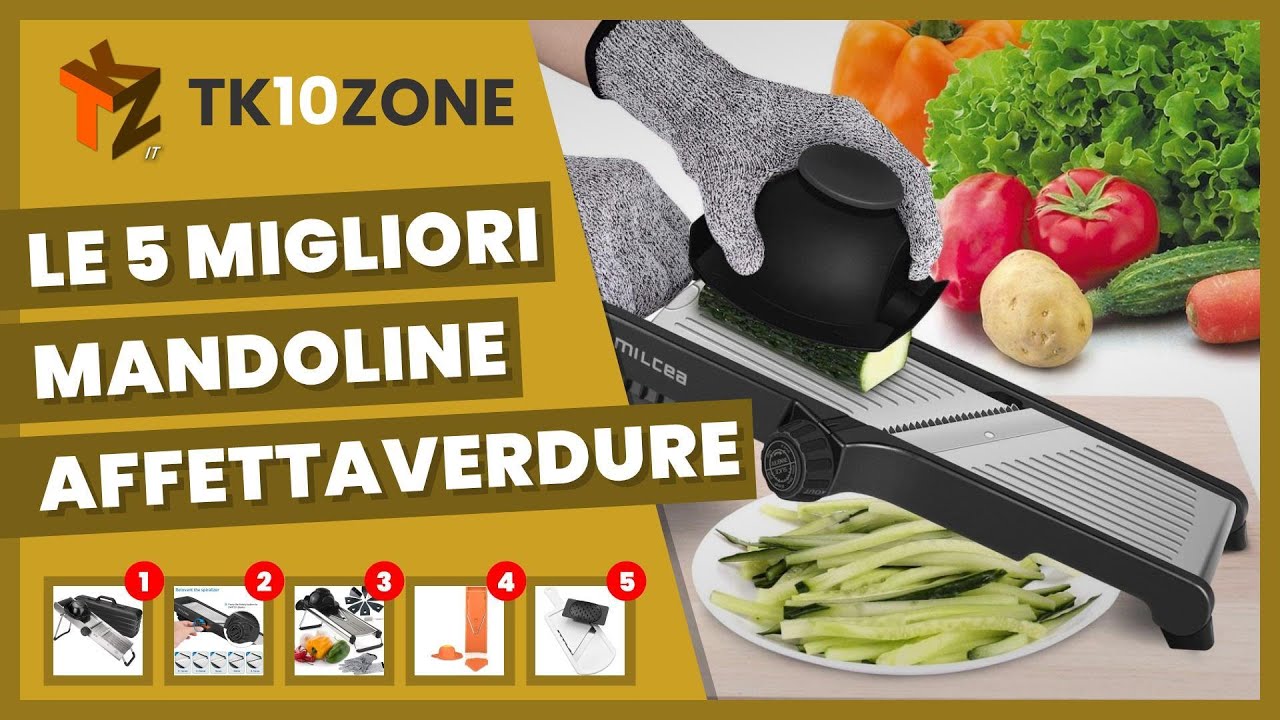 Le 5 migliori mandoline per affettare verdure 