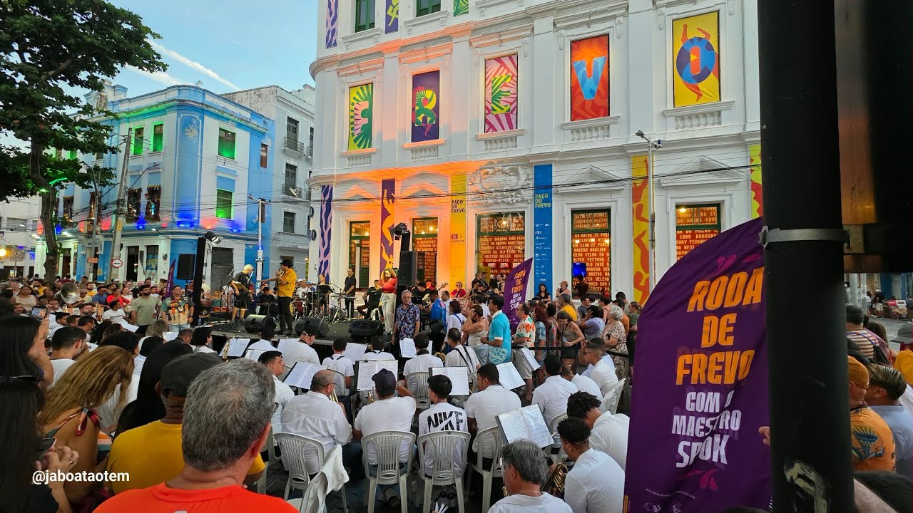 ✅ MAESTRO SPOK • Roda de Frevo | Ao Vivo no Paço do Frevo, Carnaval 2026
