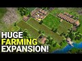 Expanding Farming for 90,000 FOOD PER YEAR in BANISHED (#13)