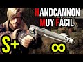 DESTROZA EL RANGO S+ LA FORMA MAS FÁCIL DE CONSEGUIR LA HANDCANNON EN RESIDENT EVIL 4 REMAKE