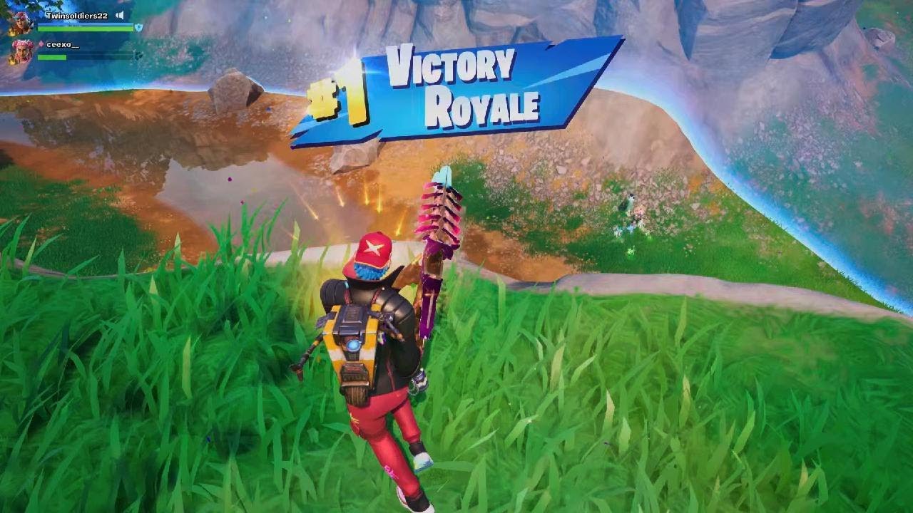 New Fortnite season win - YouTube