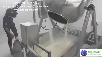 Dây chuyền phối trộn - chiết rót - ghép mí lon tự động ĐIỆN CƠ XANH