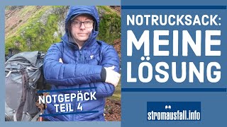 Notfallgepäck - meine Lösung | Equipment-Vorstellung, Übernachtungstest