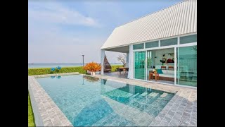 พูลวิลล่าแสมสารติดทะเล บ้าน G-ONE Poolvilla 3 ห้องนอน บ้านติดทะเล สุดหรู โซนพัทยา แสมสาร