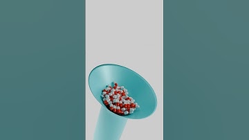 capsule fall funnel 3d