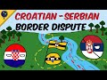 How Rivers mess up Borders and create Conflict | The Croatian-Serbian Border Dispute